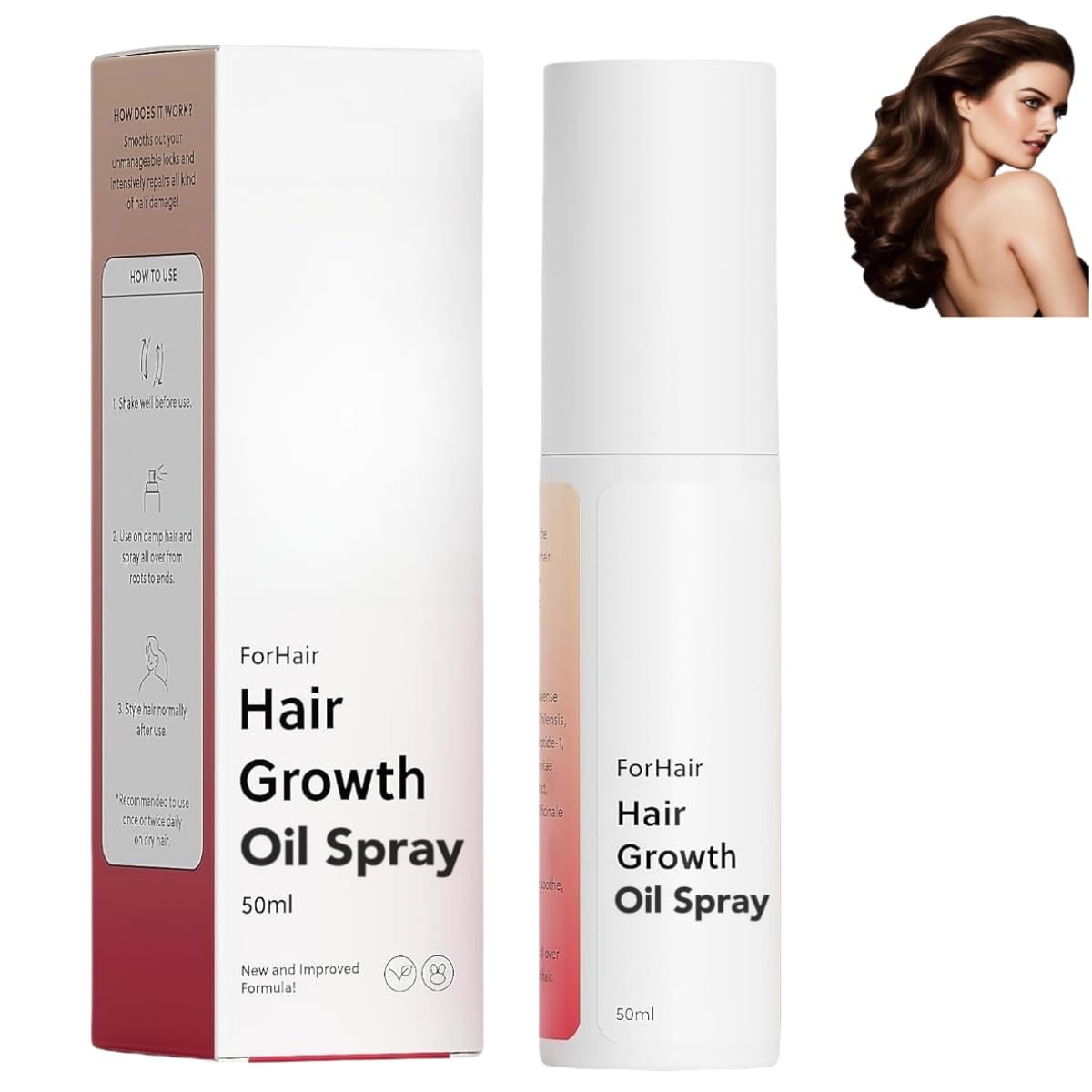 Aceite en spray para el crecimiento del cabello, esencia natural anticaída, refrescante y no graso, previene la caída del cabello, apto para cuero cabelludo seco.