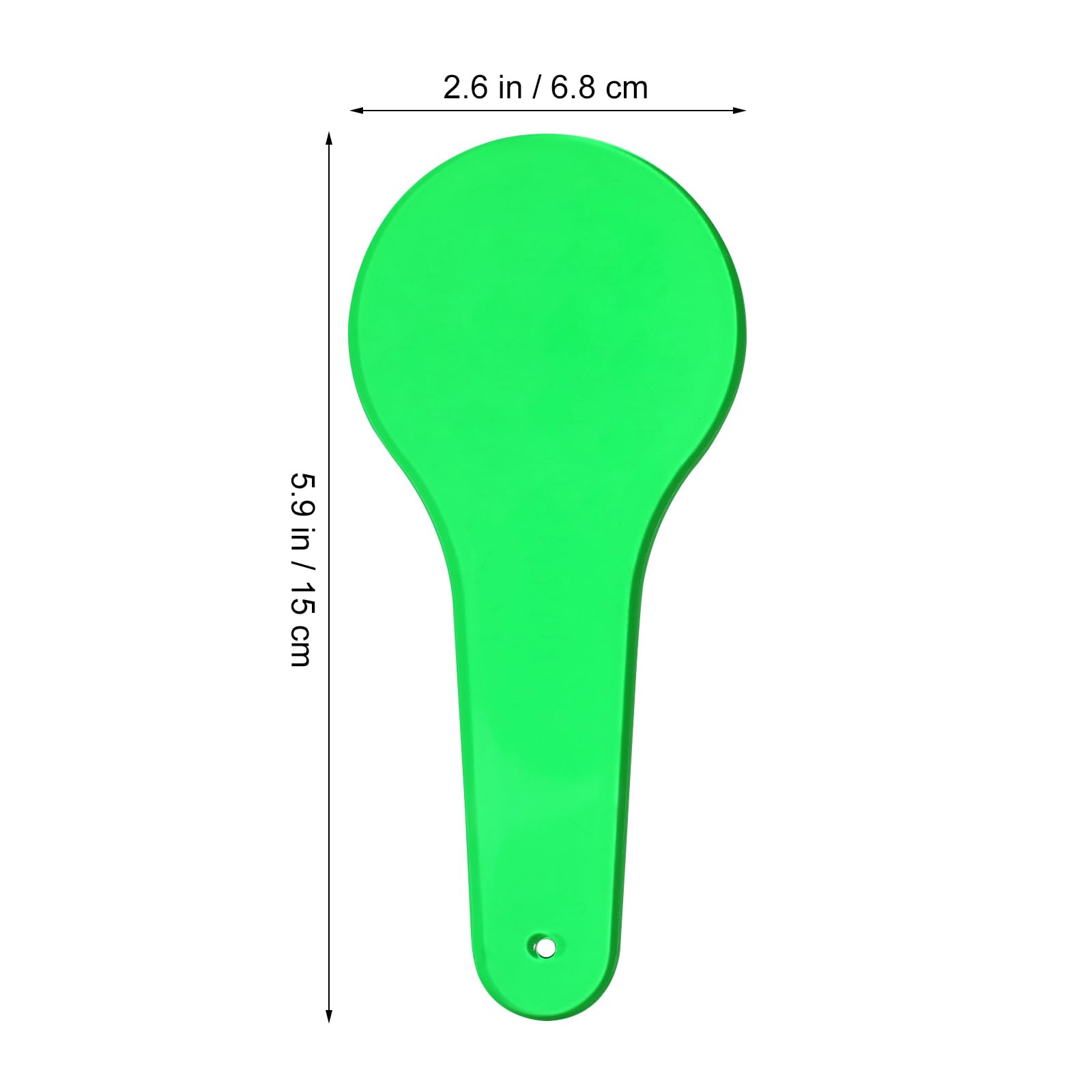 Aazon.co: 6Pcs Color Paddles, Transparent Color Paddles, Color - View #11
