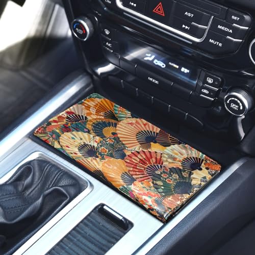 Organizador para carro en cuero miniatura 4
