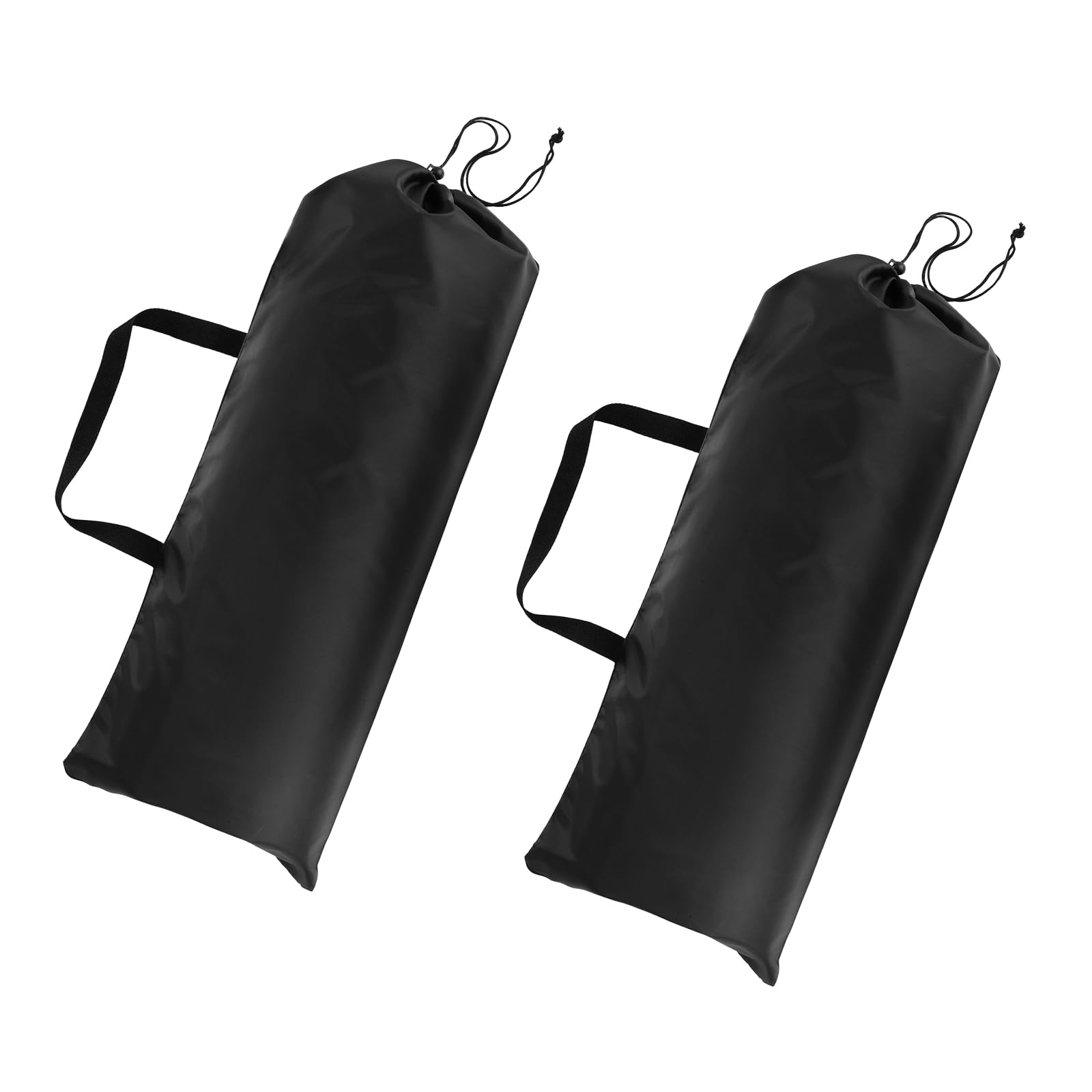 YELARXI Camping Chair Bag Replacement, Folding Chair Carry Bag Tear-Resistant Portable with Shoulder Strap & Drawstring 30 x 14 & 2Pcs & Black - Fit for (Camp Chairs/Hammock/Tripod)