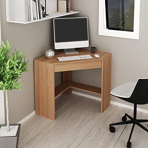 Mesa de Canto para Escritório 1 Gaveta ME4169 Tecno Mobili