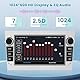 Ohradio 2G+64G 7 Autoradio für Opel Corsa Astra Antara Meriva Combo Signum Zafira Tigra Twin Top Radio Android mit Wireless Carplay Android Auto GPS Radio FM/RDS WiFi+Rückfahrkamera+MIC(Silbrig)