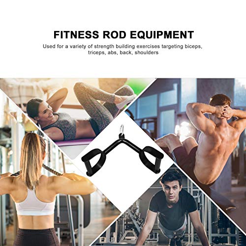 BESPORTBLE, barra em forma de V, acessórios para levantamento de peso para musculação em formato de