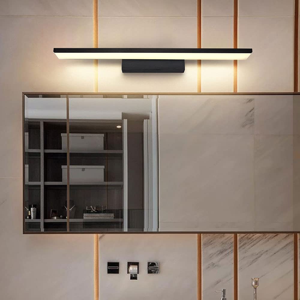 Illuminazione da parete , Lampada da specchio LED Lampada frontale da specchio Lampada da specchio for il trucco in alluminio, 24W Luci for specchio da bagno Lampada da parete for bagno for armadietto