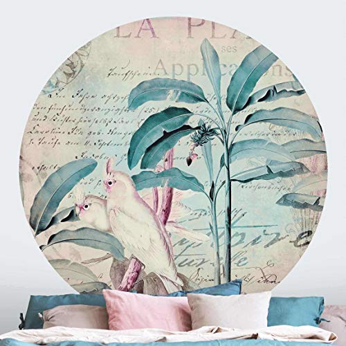 Bilderwelten Carta da parati rotonda autoadesiva