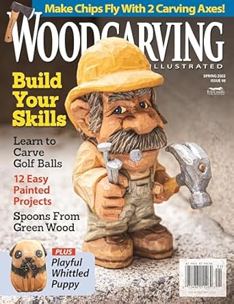 Woodcarving Illustrated Issue 98 Spring 2022 (Woodcarving Illustrated Magazine)
