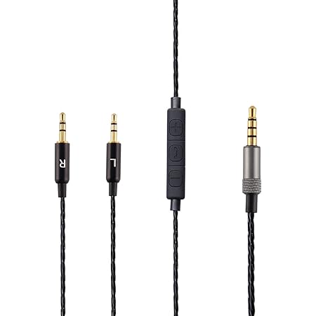 Amazon Com Lanmu Replacement Cable Compatible With Sol Republic Master Tracks Hd Tracks Hd2 Sol Republic V8 Sol Republic V10 Sol Republic V12 Sol Republic X3 Remote Volume Microphone Cable Black Home Audio Theater