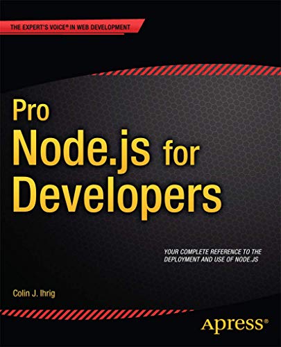Pro Node.js for Developers view 2