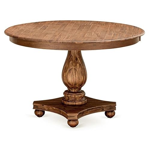 FE2-0N-TP Ferris Modern Dining Table - a Round Kitchen Table