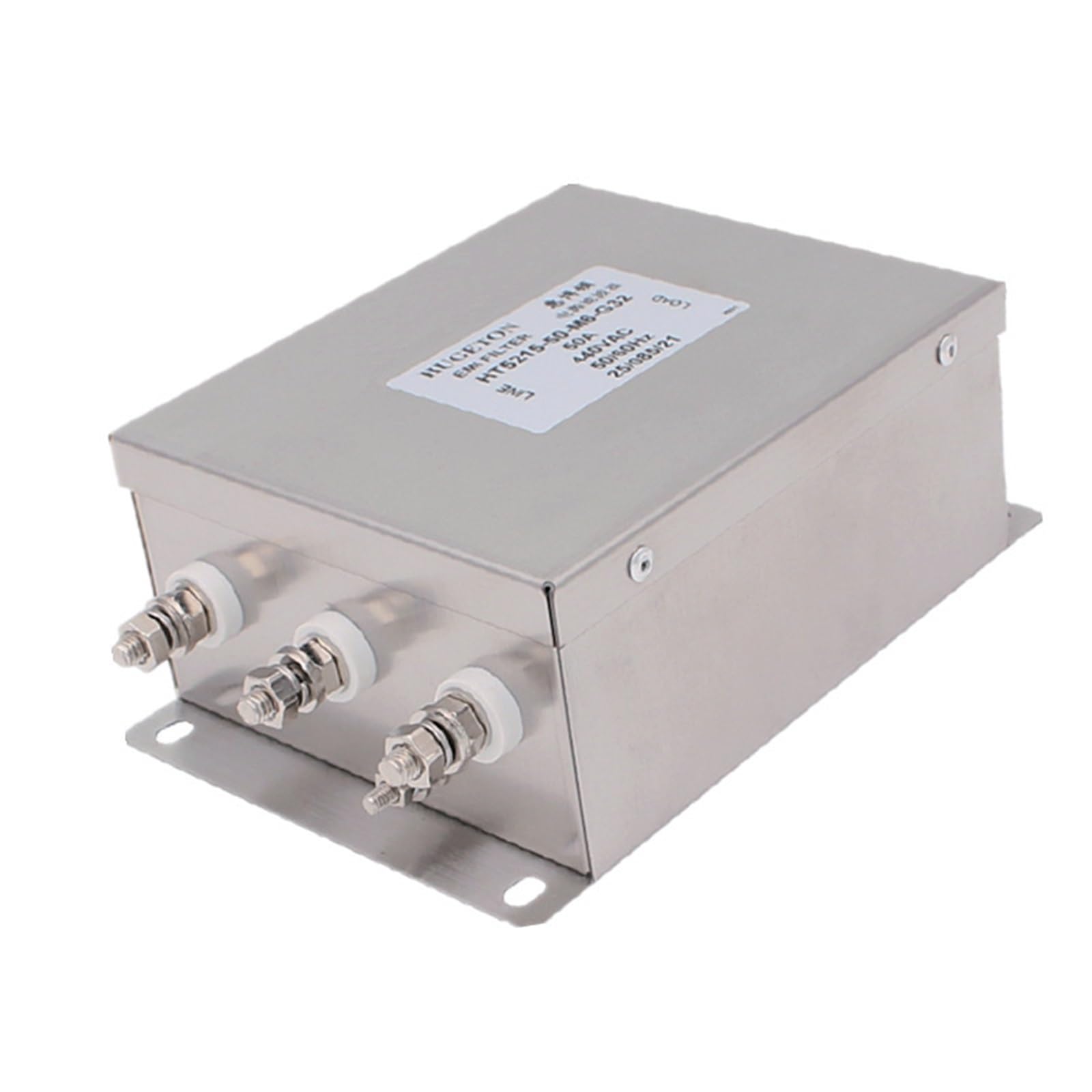 Filtro trifásico HT5215-50-M6-G32 para la supresión de interferencias en redes industriales