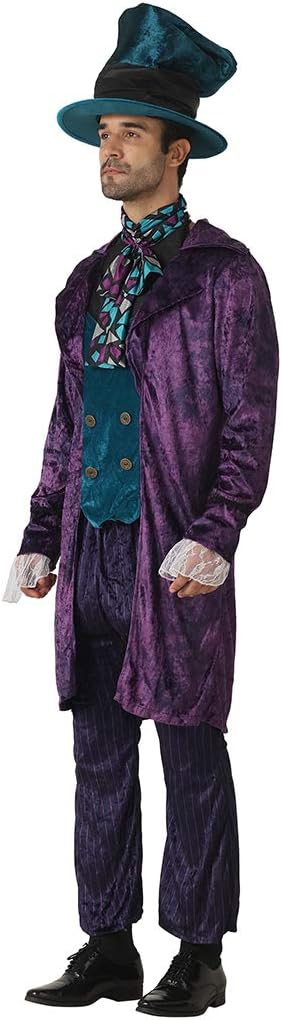 FantastCostumes Men The Hatter Costume Mad Tea Party Fairy Tale Gentleman Fancy Dress - Image 3