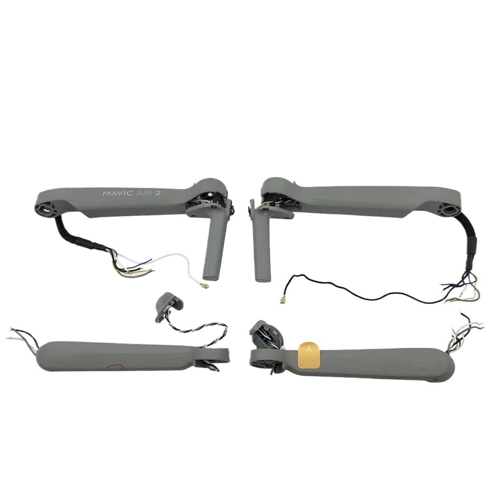 Ramiona bez silników do DJI Mavic Air 2 Lewe/prawe przednie/tylne ramię Naprawa części zamiennych(2 pcs arm motors)