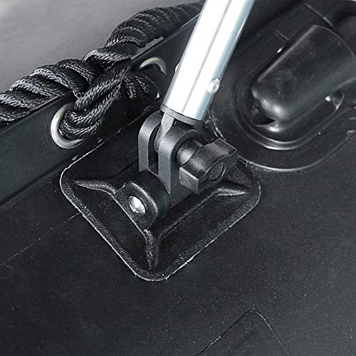 Seamander Inflatable Boat Bimini Tops,Rib Boat Cover with Mounting