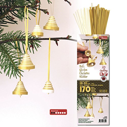 Karen Marie's - Kit per quilling 3D, colore