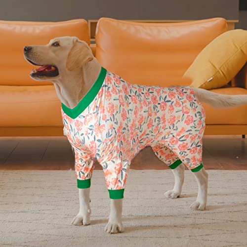 Pijama para perros grandes LovinPet floral talla XXL miniatura 4