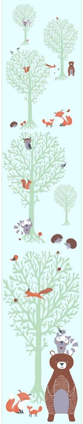 A.S. Création Forest Wallpaper Little Love Non-Woven Wallpaper 10.05 m x 0.53 m Green Brown Grey Made in Germany 381342 38134-2