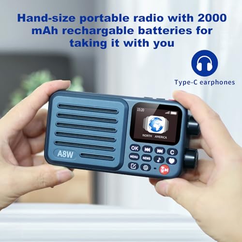 Choyong A8W Portable Smart Internet Radio Receiver Wifi/4G Radio Speaker With Fm,Micro-Sd Card,All World Radios,For Home With Wifi,Digital Radio,Choyoung thumb #4