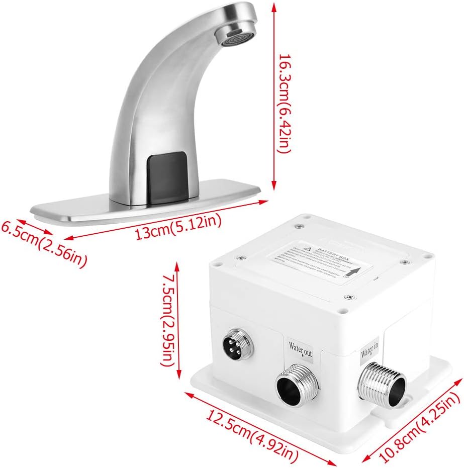 Flash Deals - 80% OFF Yosoo Automatic Infrared Sensor Faucet, Zinc Alloy Smart Touchless Sink Faucet Kitchen Bathroom Water Tap (Type of 3) One-Day Sale: Up to 80% Off Yosoo Automatic Infrared Sensor Faucet, Zinc Alloy Smart Touchless Sink Faucet Kitchen Bathroom Water Tap (Type of 3)