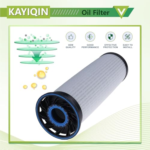 Image of 02250155-709 KAYIQIN Oil Filter Compatible with WA30 /37 /45 Machine Type Air Compressor, 1800-4500V Replacement Part