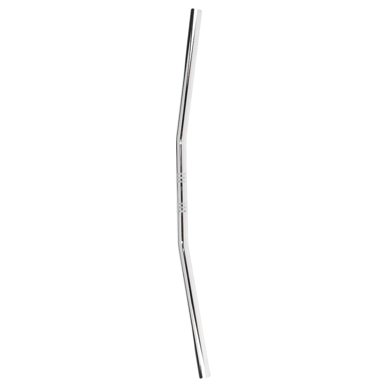 Qiilu QL04742 Manubrio con manubrio per curve a manubrio da 7/8 ", 22 mm, colore nero(Silver)