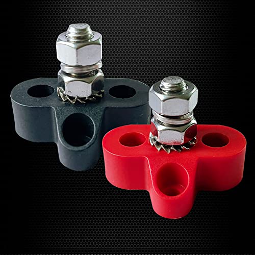 Kit de terminales de batería de 3/8" Ampper M10 para sistemas eléctricos de barcos y caravanas 7