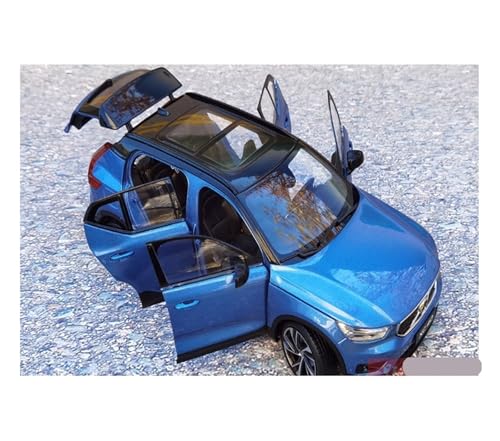 Modelo Volvo XC40 2018 2022 SUV Off-Road 1:18 Azul miniatura 6