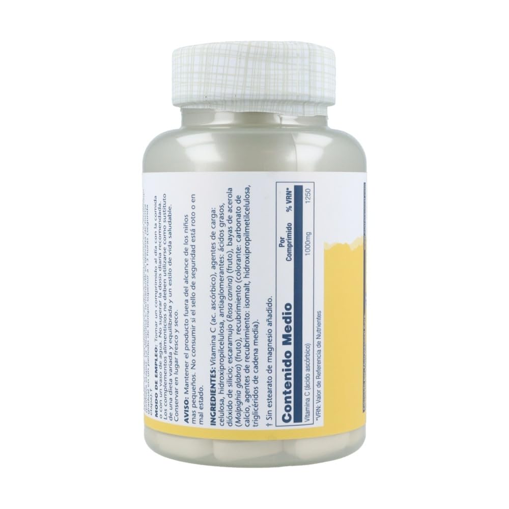 Vitamina C 1000 mg A/R - 100 comprimidos (Pack 3 u.)
