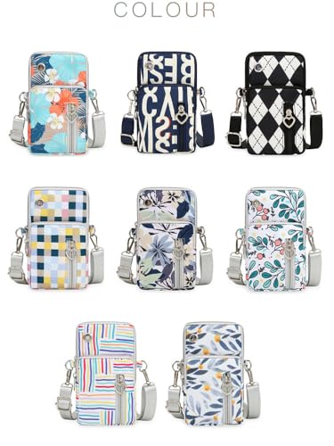 Women's Shoulder Messenger Bag Portable Multifunctional Mobile Phone Arm Bag4