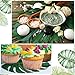 Sinmoe 100 Pack Disposable Paper Placemats Bulk 13 Inch Paper Charger Place Mat Party Charger Plates Table Place Mats for Dinner Wedding Birthday Baby Shower Spring Dining Tableware(Palm Leaf)