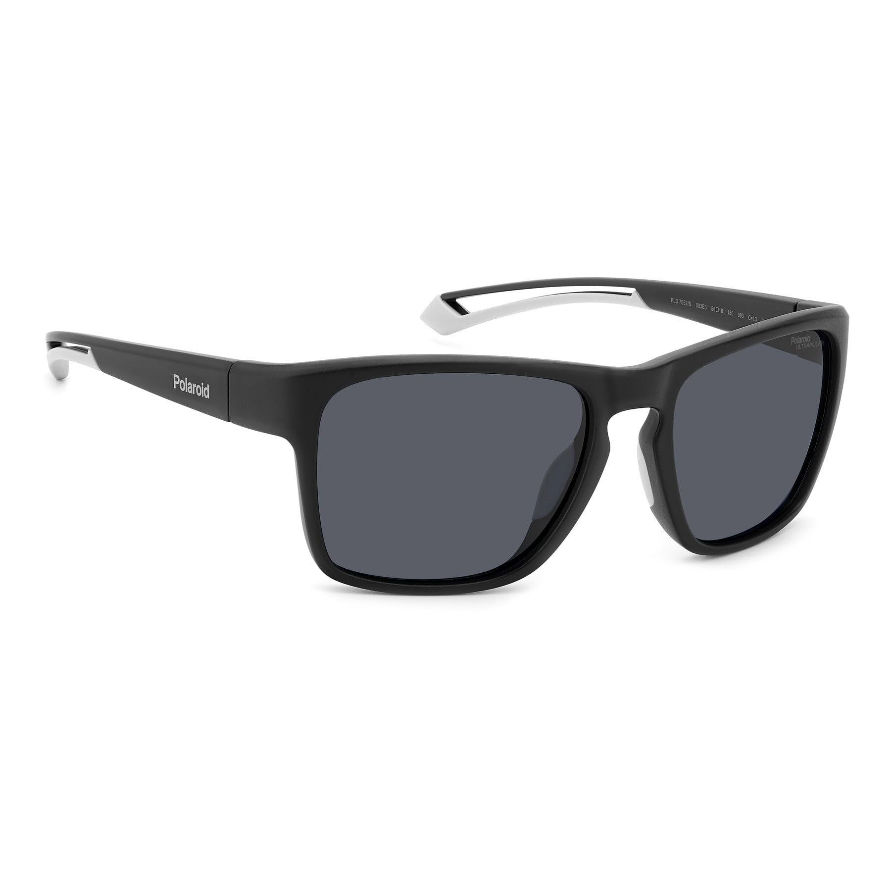 POLAROID SPORT Brille PLD 7052/S Größe 56-18 mm Matte Schwarz polarisiert