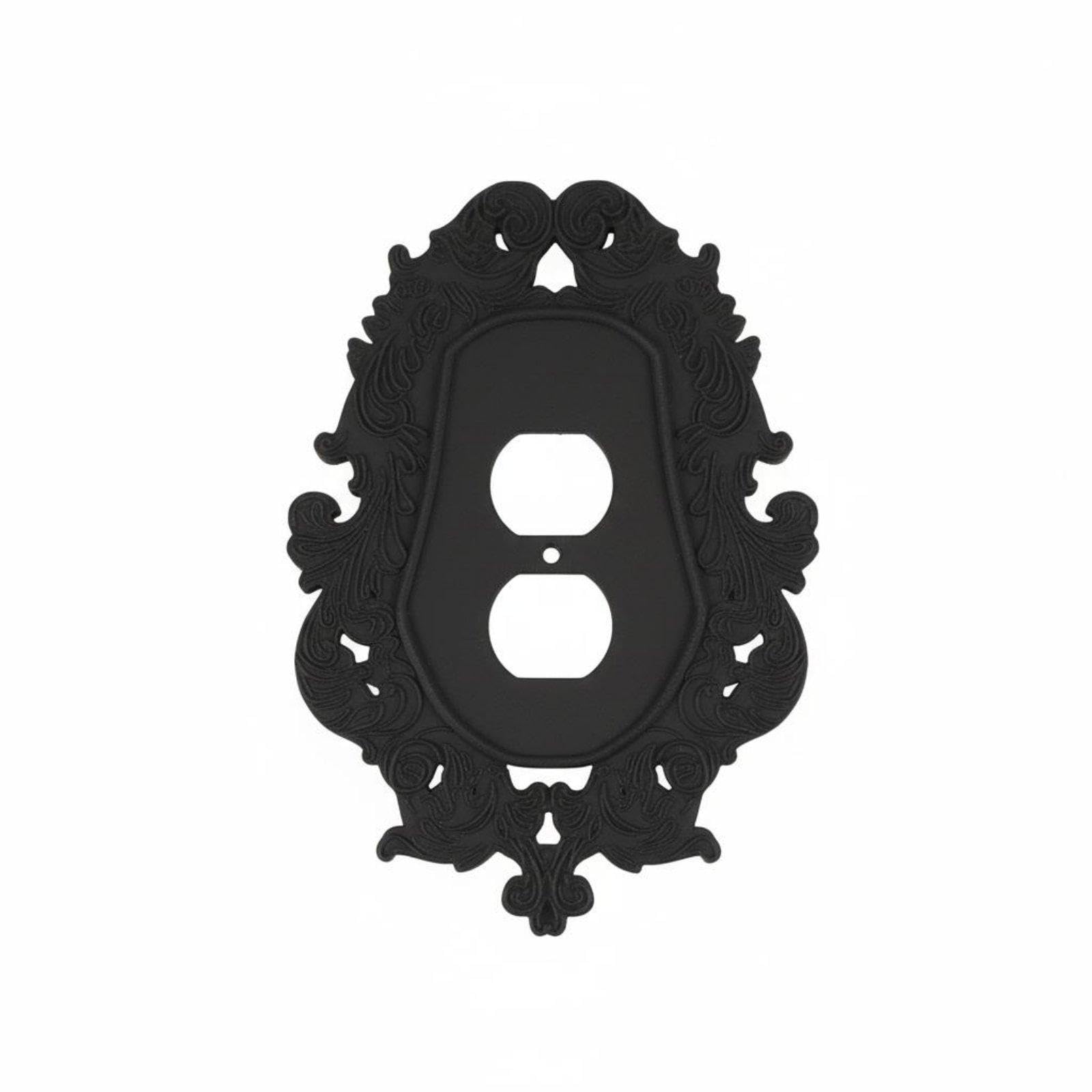 Ornate Light Switch Plate Easy Installation Ornate Baroque Wall Plate 3D Relief Vintage Style Switch Cover for Themed Room V969-b-picture-14