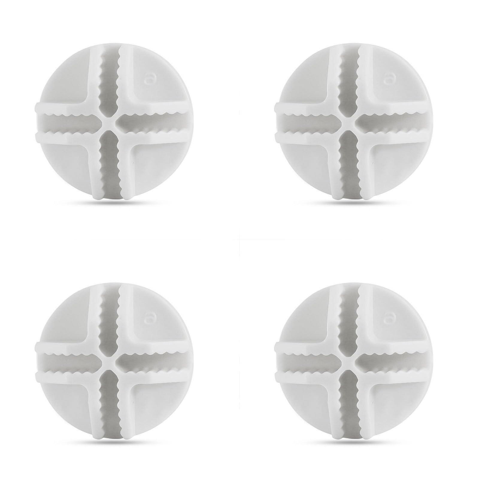 Tsophreniq 4 Pieces Portable Grids Connectors Accessory Decoration for Multipurpose Use Household and Storage Solution Closet Accessory