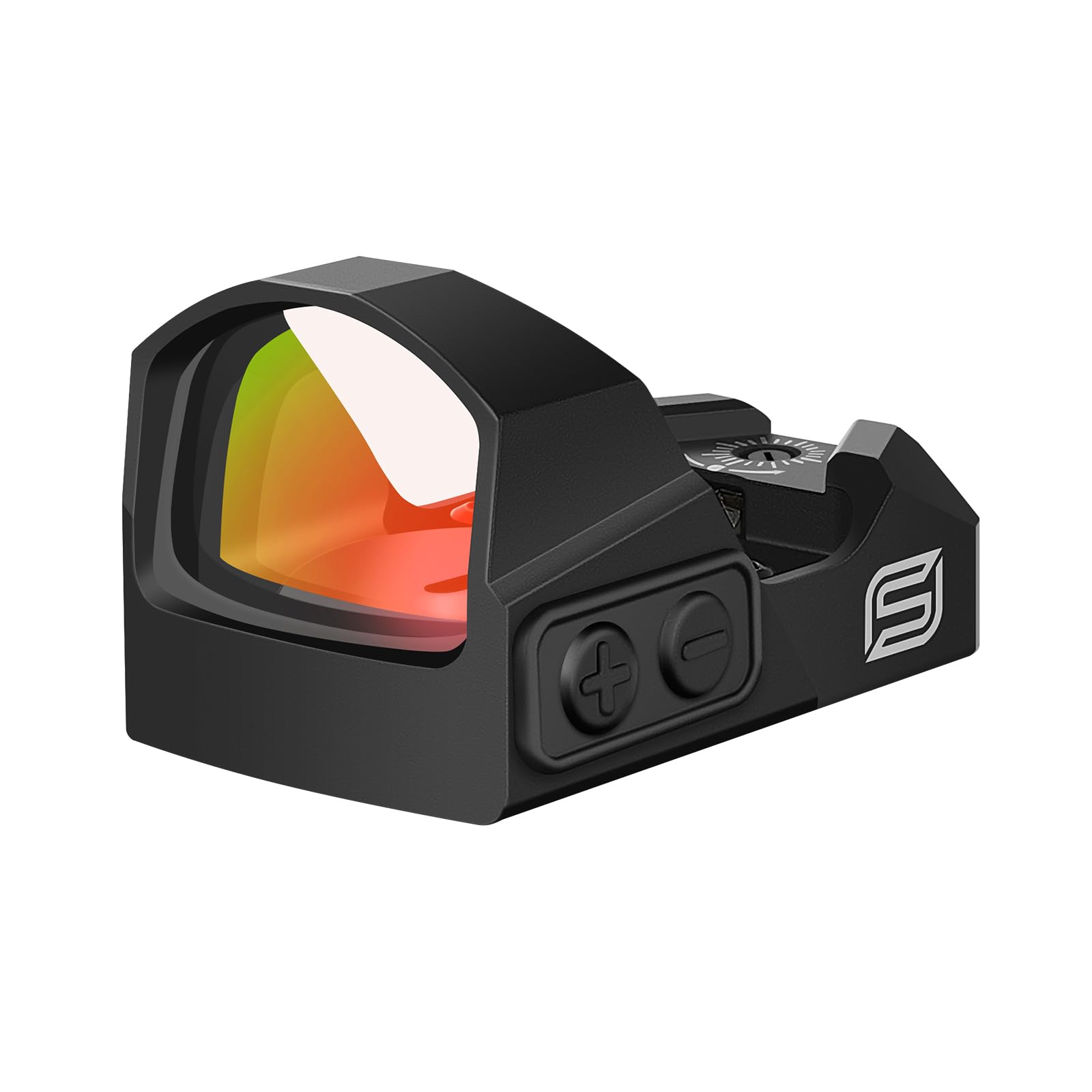 SPINA OPTICS Tactical 1x17x24 Red Dot Sight 3MOA Reflex Sight with 20mm Mount for Airsoft