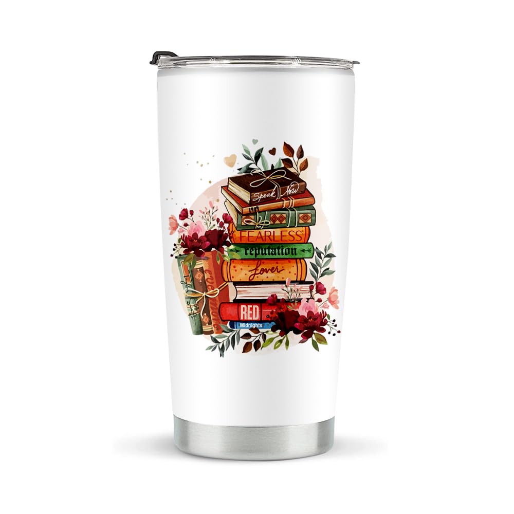 Photo 1 of Singer Album Tumbler Inspired Gift Singer Merchandise TS Fans Music Lover Gift Birthday Christmas Gifts for Women Friends Sister Daughter Her Stainless Steel Tumblers 20oz