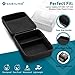 caseling Hard Shell Zipper Case for Canon Selphy CP1500, CP1300, CP1200-9.5