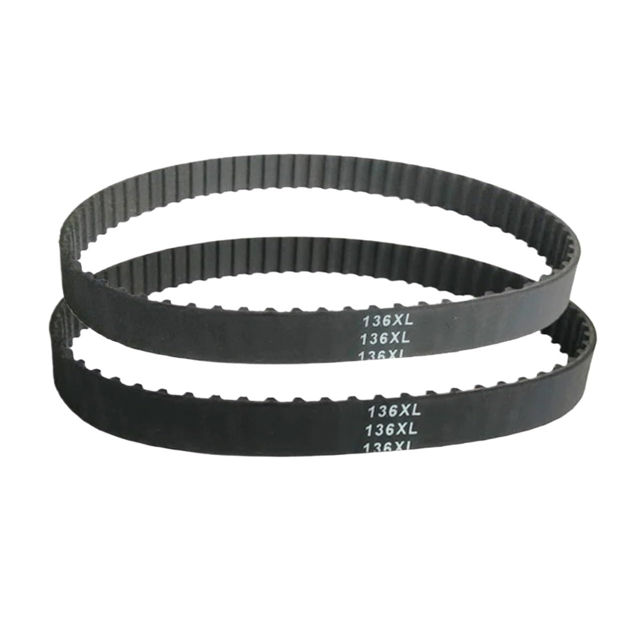 Courroie XL 116XL dents 58 en caoutchouc à boucle fermée 15mm - 2PCS
