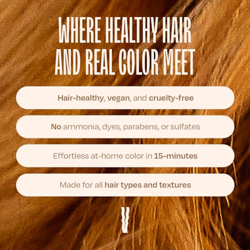 Image of Overtone Daily Color Depositing Conditioner for Hair, Golden Brown:Temporary Pigment with Shea, Coconut & Avocado Oils, Hydrating, Vegan & Cruelty-Free, All Hair Types, 4.5oz.