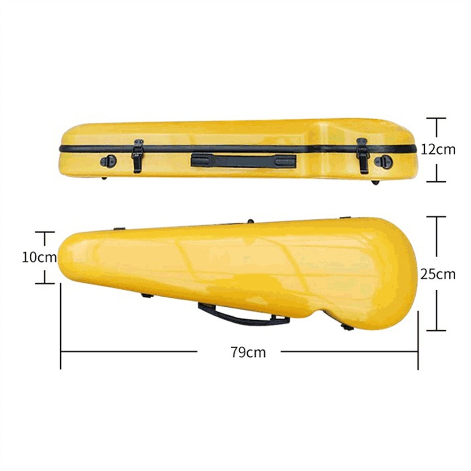 Profesional Violín Caso Fibra De Carbono 4/4 Tamaño Estuche Para Violín Mochila Estuche Rígido Para Violín Ligero A Prueba De Agua Con Higrómetro Violín Caso (Color : 08)