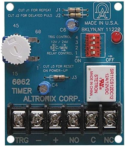 Timer, Multifunction,12/24VDC