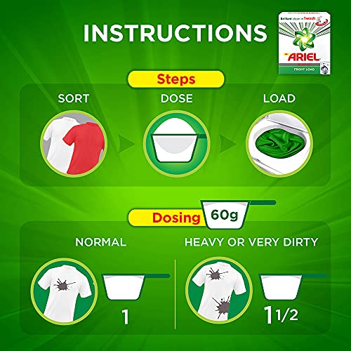 Image of Ariel Matic Front Load Detergent Washing Powder - 1 kg
