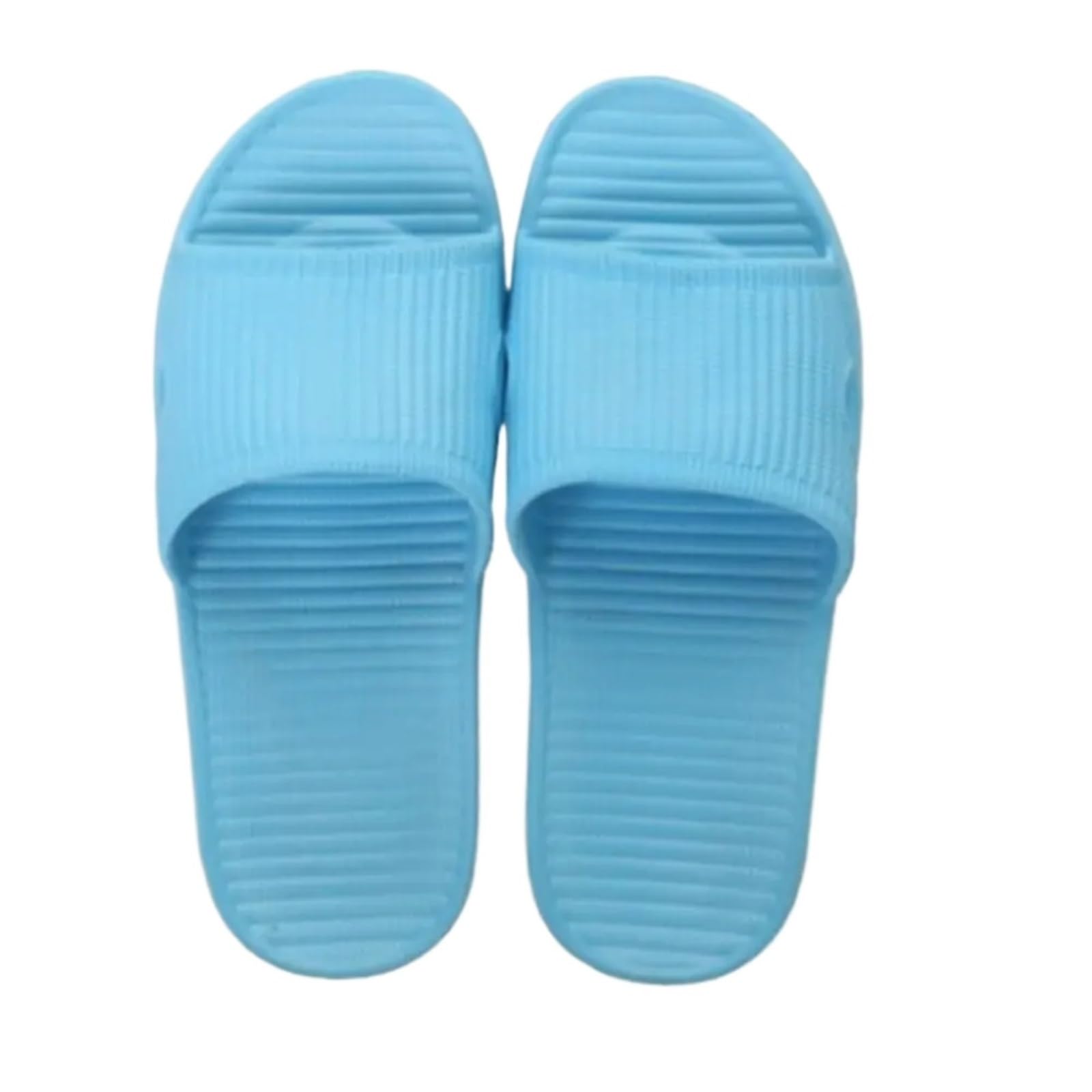 Pantuflas de verano, 2 pares, cómodas y suaves, para ducha, de verano, para baño, sandalias para mujer, pantuflas de hombre para mujer