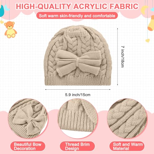 Image of SATINIOR 3 Set Toddler Hat Glove Set