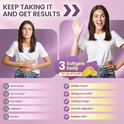 Image of VivoNu 19 in 1 Prenatal Multivitamin, 1200 Softgels Prenatal Vitamins, Lemon Flavor, Before, During & Post Pregnancy with Folic Acid, Probiotic, Biotin, Zinc, Vitamin D3, K2, B6, B12, C & More, 4 Bag