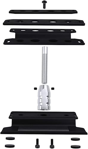 Miniatura 5 de Estación de trabajo de reparación de soporte de trabajo de aluminio con rotación de 360 grados para 110 112 116 118 camión Buggy On Road Touring