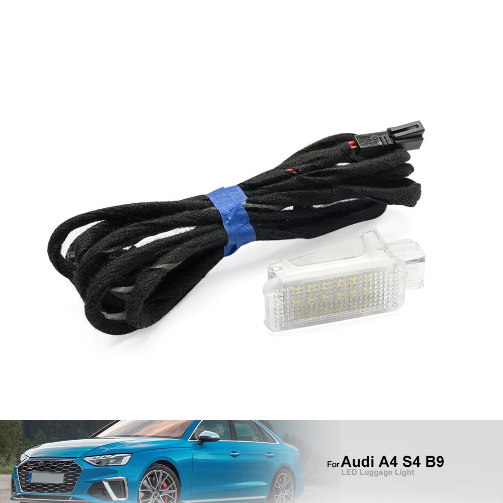 MODULE LED pour ECLAIRAGE COFFRE MALLE Aud.i A4 S4 B9 Sedan 2019-2024 1X SMD Compartiment À Bagages Lampe Courtoisie Cargo Lampe Lumière
