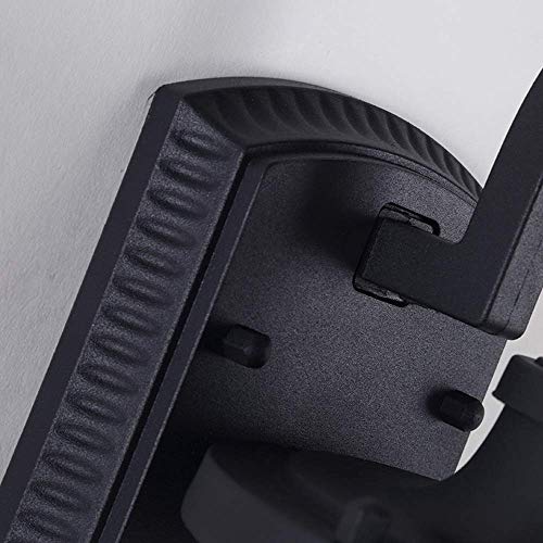 Applique murale extérieure E27 en aluminium noir rétro américain - 5