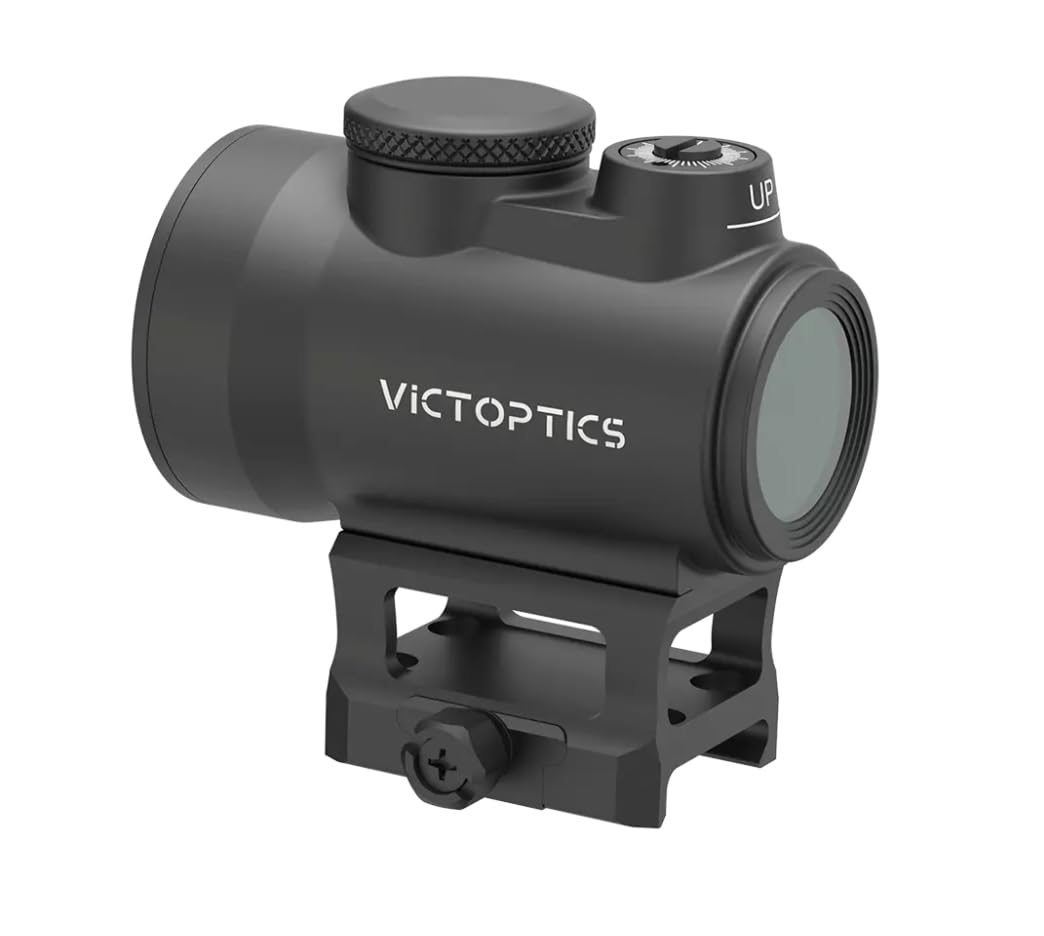 Victoptics RDSL37 SRD 1x30 - Visera de punto rojo para deportes, airsoft y caza, rifle de aire, visera de objetivo, visera reflectante, punto rojo