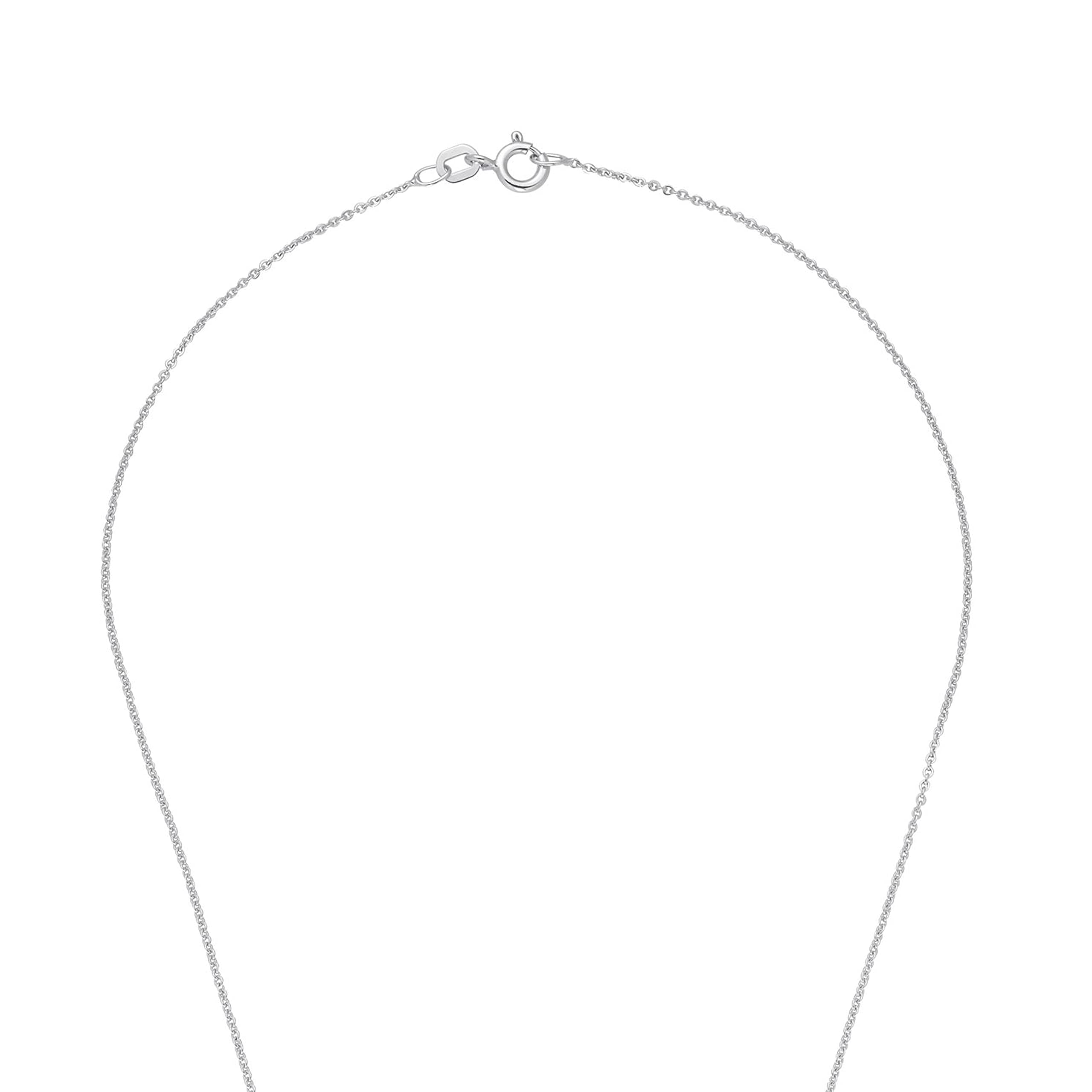 Amor Kette (mit Anhänger) aus 925 Sterling Silber für Damen, Halsschmuck, Kommt in Schmuck Geschenk Box