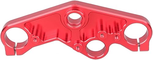 Miniatura 3 de GZYF Abrazadera superior de horquilla delantera de motocicleta triple para Yamaha YZF-R3 YZF-R25 2014-2016, rojo