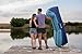 OutSmart Inflatable Indoor/Outdoor Waterproof Floating Lounger & Air Sofa Hammock - Perfect for The Pool, The Beach, Travelling, Camping or Festivals